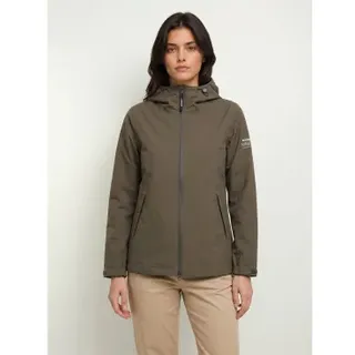 ECOALF für Damen. MCWGAJKDILUV0434W26-056 Jacke ?Diluvio? in Olivgrün (M), Lässig, Recyceltes Polyester