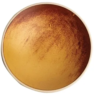 Olympia FA312 Canvas Flache Schale, Siena-Rost, 20cm, 6 Stück