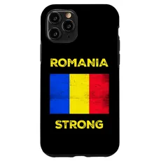 Hülle für iPhone 11 Pro Rumänien Stark, Flagge Rumäniens, Land Rumänien, Rumänien