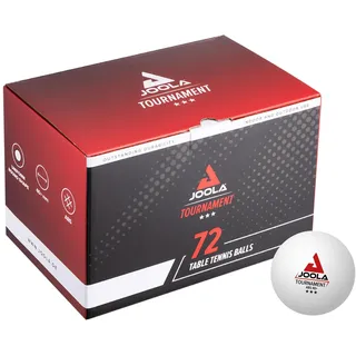 JOOLA Tournament Tischtennisbälle 3-Stern Premium 40mm | Indoor und Outdoor kompatibel: Vielseitig einsetzbar für Training und Wettkampf in jeder Umgebung