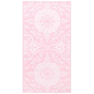 vidaXL Outdoor-Teppich Rosa 80x150 cm PP