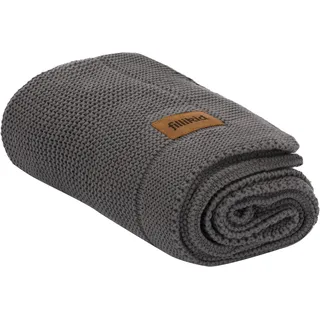 Fillikid Babydecke »Strick 80x100 cm«, grau