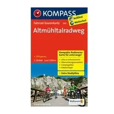 Kompass Verlag Altmühltalradweg 7011 Fahrrad-Tourenkarte - One Size