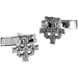 Manschettenknöpfe OSTSEE-SCHMUCK "- Hiddensee - Silber 925/000 - ohne Stein" Gr. 15, silber (silber 925, silberfarben, weiß), Manschettenknöpfe, Herren, Blacklist, Silber 925 (Sterlingsilber), Manschettenknöpfe