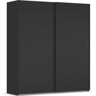 Rauch Schwebetürenschrank CONTIDO 201 x 223 x 68 cm Schwarz