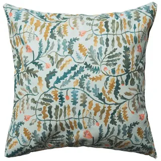 Kissenhülle , Grün , Textil , Uni , 45x45 cm , Heimtextilien, Bezüge, Kissenbezüge