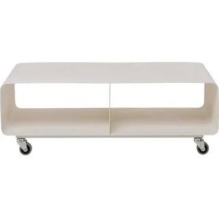 Kare Design Lowboard Lounge M, Creme, Sideboard, TV-Board, minimalistisch, modern, Aufbewahrung, Wohnzimmer, Schlafzimmer, 30x90x42 cm (H/B/T)