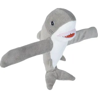 Wild Republic Huggers Hai-teddybär Weiß,Grau Weiß,Grau One Size - Weiß