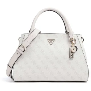 GUESS Handtasche Noelle II Luxury Satchel White Logo