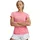 Damen Twist Short Sleeve Crew T-Shirt Bittersweet Pink/Weiß XXL EU