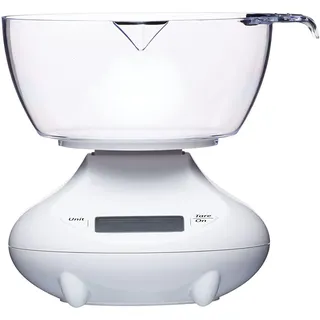 KitchenCraft Mini-Digital-Küchenwaage - Weiß