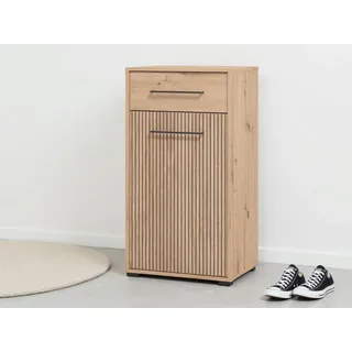 Home Affaire Landes 54,5 x 102 x 40 cm braun / artisan eiche mit einer Schublade