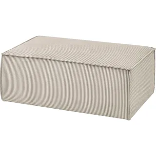 Home Affaire Hocker SHERWOOD Polyester 102 x 42 x 69 cm Beige