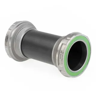 Enduro Bearings Bksm-8142 Bsa 68/73 Mm Threaded To 30 Mm Maxhit 440c Tretlager - Silver - One Size