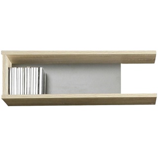 Carryhome Wandregal , Sonoma Eiche , Holzwerkstoff , 65x19.4x24 cm , Wohnzimmer, Regale, Wandregale