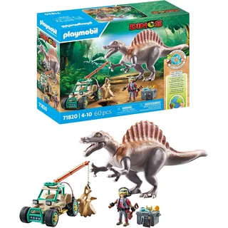 Playmobil Dinos Spinosaurus-Angriff auf Dino-Ausgrabung 71820