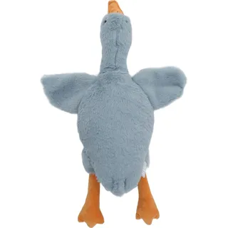 Gefüllte Gänsespielzeug für Kinder und Erwachsene, niedliches weiches Plüschtier, Dekokissen, Schlafzimmerdekoration für Sofa, Grau