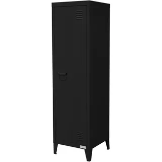 ML-Design Aktenschrank 38 x 38 x 137,5 cm schwarz