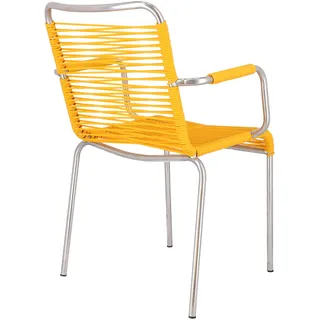 Jan Kurtz Mya Spaghetti Stapelsessel Aluminium/PVC-Band