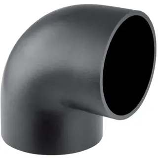 Geberit Pe Bogen 88,5 Grad, Außendurchmesser 50mm 361088161 DN 50, 88,5Grad- PE-HD