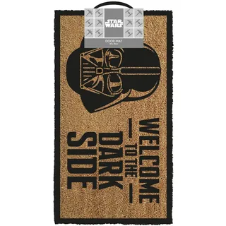 Pyramid International Star Wars Fußmatte (Dark Side Design), Kokosfaser, Außen- und Innenfußmatte, 60 cm x 33 cm, offizieller Merchandise-Artikel