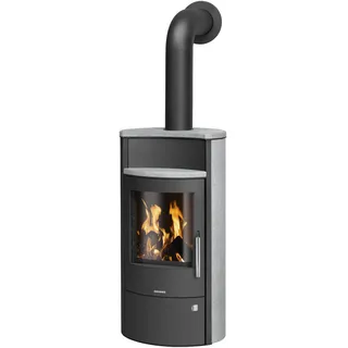 Oranier | Kaminofen | Pori Aqua 2 | 10 kW | Stahl Schwarz, Speckstein