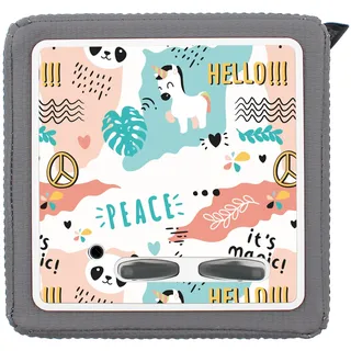 Design Folie Einhorn Blau Toniebox Folie Aufkleber Kinder Schutzfolie Junge Y031