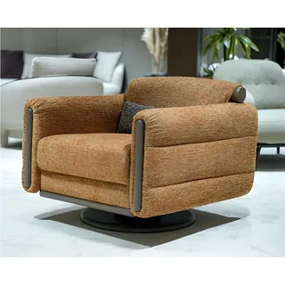 Lounge Chair Club Sessel Relaxsessel Komfort Modern Elegant - Braun