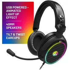 Stealth Gaming-Headset Zubehör »LED Headset Ständer mit Headset C6-100 LED«, 12 RGB Beleuchtungseffekte, schwarz
