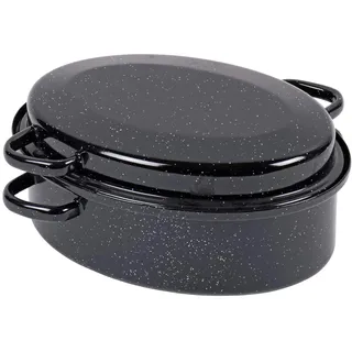 Krüger Gänsebräter Bräter 34 cm oval