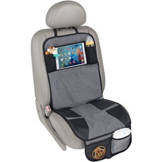 Bild AL4016 Autositzunterlage mit Ipad-/Tabletfach, grau