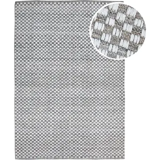 AXI Cyprus Outdoor-Teppich, Braun, Rechteckig | Gartenteppich für kleine Sitzbereiche / Bistro-Set | Außenteppich für Garten / Balkon / Terrasse - Braun