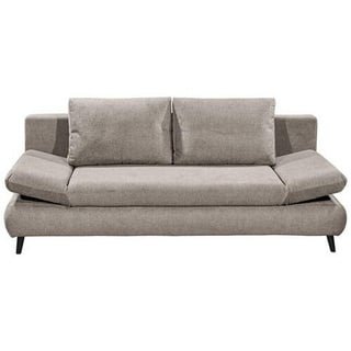 MID.YOU Schlafsofa Taupe, & 212x88x101 cm