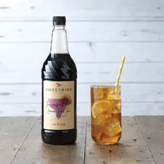 Sirup für Eistee Sweetbird Passionfruit Lemon Iced Tea, 1 l