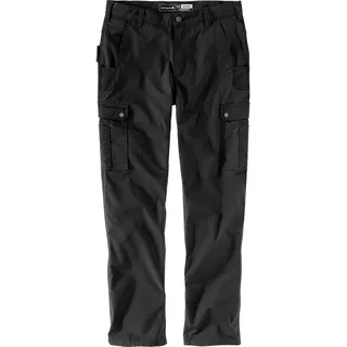 Carhartt Relaxed Straight Ripstop Double Front Cargo Pant black (N04) W42 L30