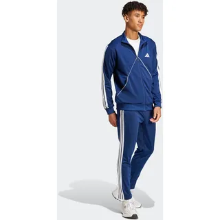 Trainingsanzug ADIDAS SPORTSWEAR "SPORTSWEAR TRICOT TIRO-INSPIRED", Herren, Gr. S, blau (dunkelblau), Obermaterial: 100% Polyester, Sportanzüge Trainingsanzug, Trikot Tracksuit, Topseller