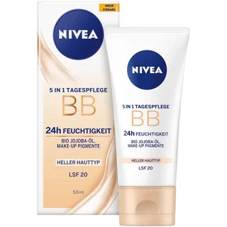 NIVEA Gesichtspflege Tagespflege5-in-1 BB Cream Tagespflege LSF15 Hell LSF 20) 50 ml