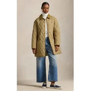 Polo Ralph Lauren für Damen. 211971180501 Scheunenjacke beige (XXS), Lässig, Polyester