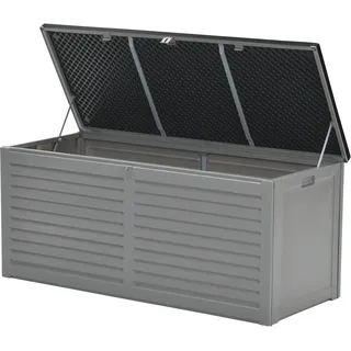 Garden Impressions JERSEY Auflagenbox Kissenbox Aufbewahrungsbox grau 490L