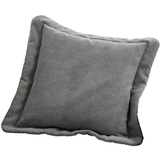 Trendmanufaktur Sofakissen , Dunkelgrau , Textil , Füllung: Schaumstoff, Silikon,Schaumstoff, Silikon , quadratisch , 70x12x70 cm , Made in Eu , hochwertige Qualität , Heimtextilien, Wohntextilien, Kissen, Zierkissen