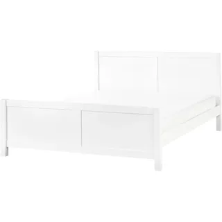 Beliani Bett mit Lattenrost Holz 180x200 cm
