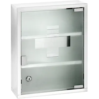 Wenko Medizinschrank ohne Norm silber