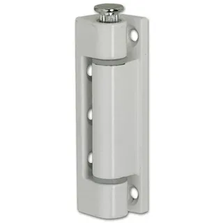 Breuer Aufschraubband 14 x 80 mm, Stahl kunststoffbeschichtet weiß