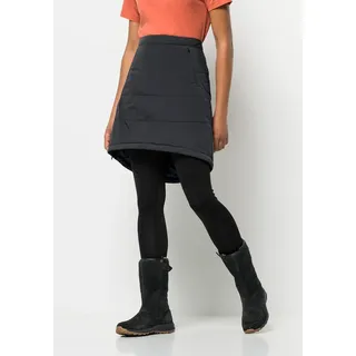 Jack Wolfskin A-Linien-Rock "ALPENGLUEHEN SKIRT W" Winterrock, warm, winddicht und wasserabweisend, phantom