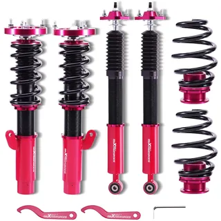 maXpeedingrods Gewindefahrwerk für 3er E46 320 323 325 328 330 M3 Rot