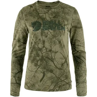 Fjällräven Langarmshirt Värmland Green Camo M