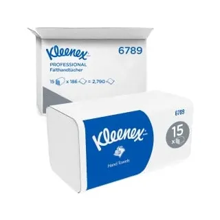 Kleenex Kleenex® Papierhandtücher 6789 2-lagig,geprägt hochweiß L217xB210