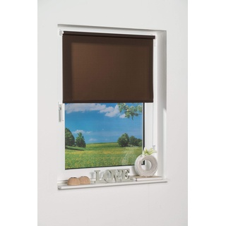 K-home Klemmfix-Minirollo, Schoko Tageslicht 70 x 150 (B x L)