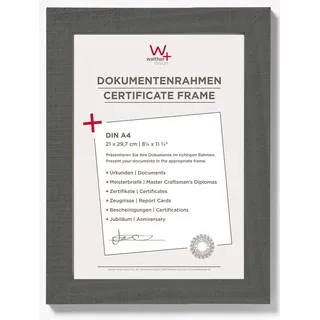 Walther HO130D Home grau 21x29,7 cm 2er Set