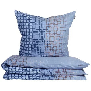 SCHIESSER Bettwäscheset Henka 155x220 hellblau